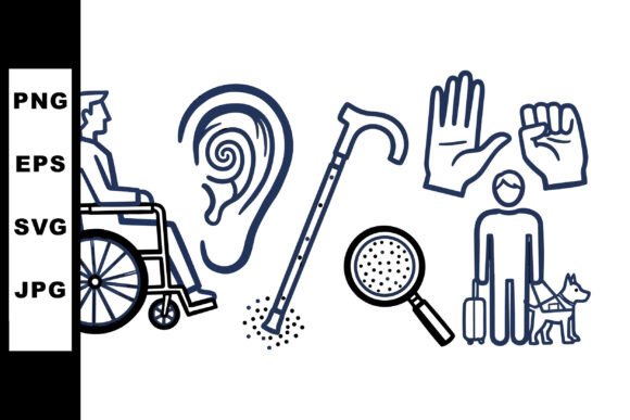 Disability Awareness Icon Set: A Designer’s First Look