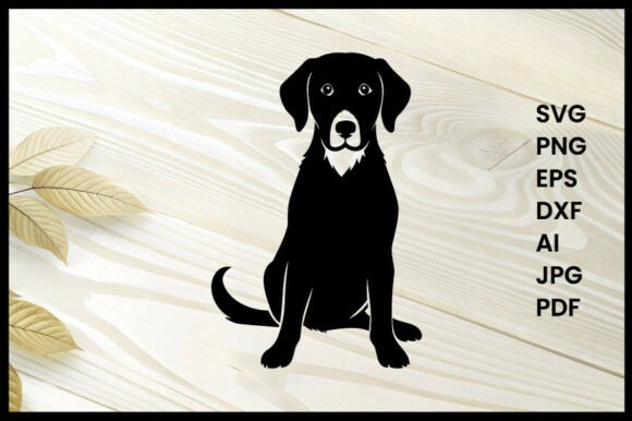 Dogs Silhouette Vector Illustration Review