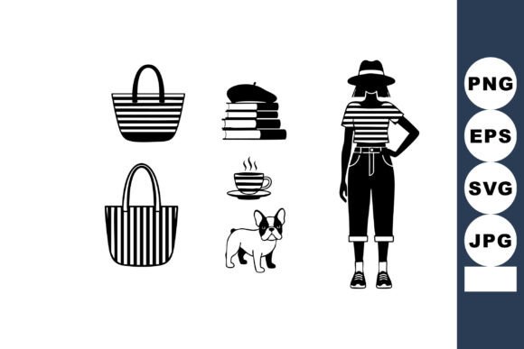 Fashionable Woman with Striped Accessori: Project Verdict