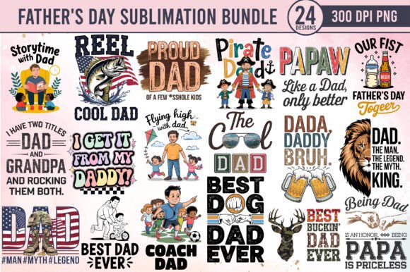 Fathers Day Sublimation Bundle