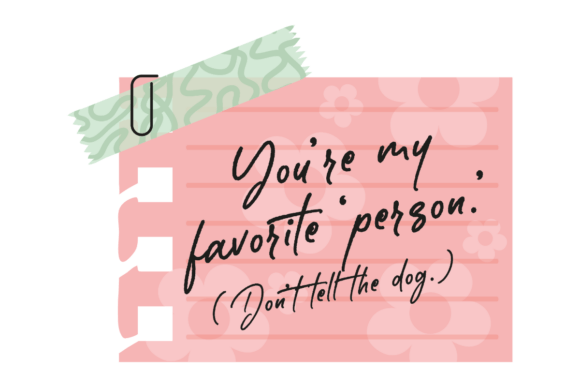 Favorite Person Shhh – Embroidery Design Review