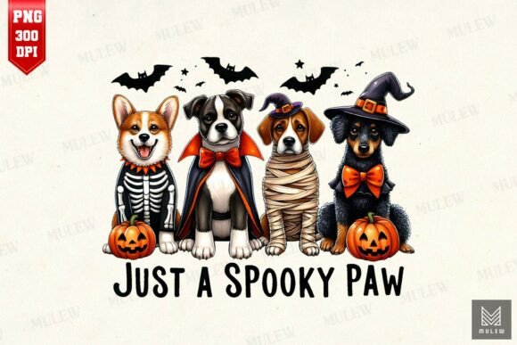 Halloween Spooky Dogs Sublimation PNG Review