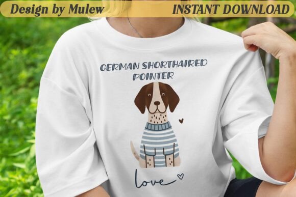 Minimal German Shorthaired Pointer PNG: A Designer's Review